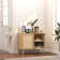 Anelise 1 Rattan Door Open Shelving Sideboard Cabinet Storage Unit