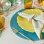 Cord Napkin Ring - Yellow & White-1771259010