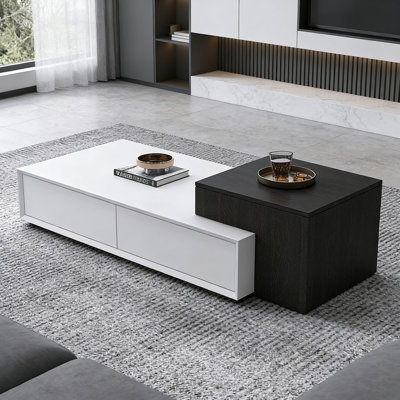 Ensemble de tables basses avec 4 tiroirs Simple Living