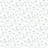 Miniatures 3 Collection Blue Meadow Sweet Wallpaper Roll