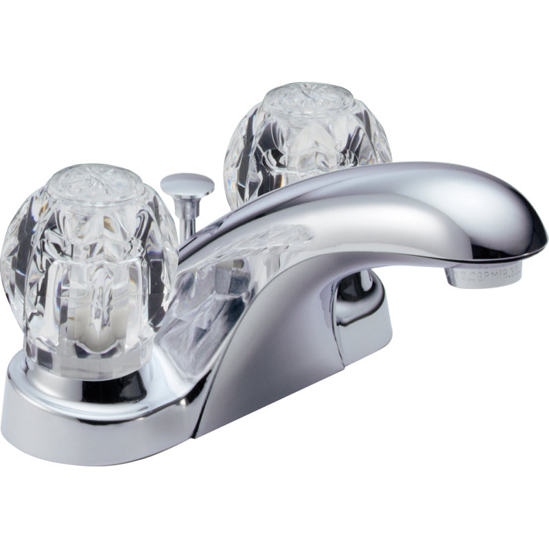 Robinet de salle de bain central avec ensemble de drain