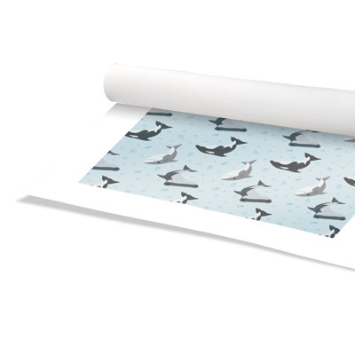 «Happy Fish», impression sur papier