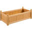 Jardinière rectangulaire en bois de sapin Rilynne-1165762297