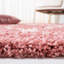 Tapis rose / blanc à motif géométrique Bertille-453756305