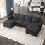 Canapé modulaire rembourré avec rangement Rafael-98919682