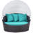 Modway Siesta Canopy Outdoor Patio Daybed-620268287
