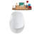 66.9'' x 30.7'' Soaking Acrylic Bathtub-97851233