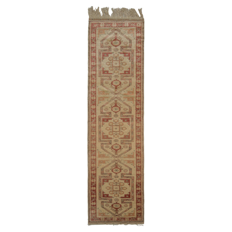 One-of-a-Kind Runner 2'10" X 10'8" Hand Knotted Area Rug