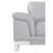 Light Gray Modern Genuine Leather Sofa-33133434