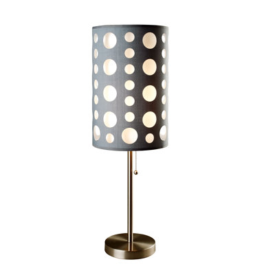 Lampe de table en métal 33 po