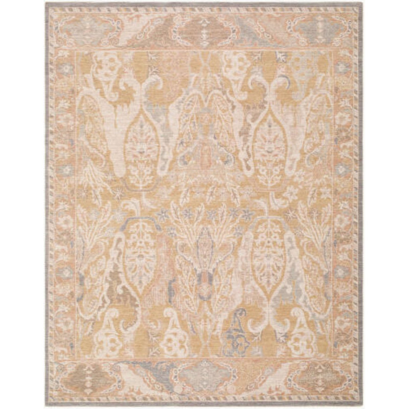 Ladik Area Rug, Brown/Tan/Gray, Rectangle 7'10" x 10'