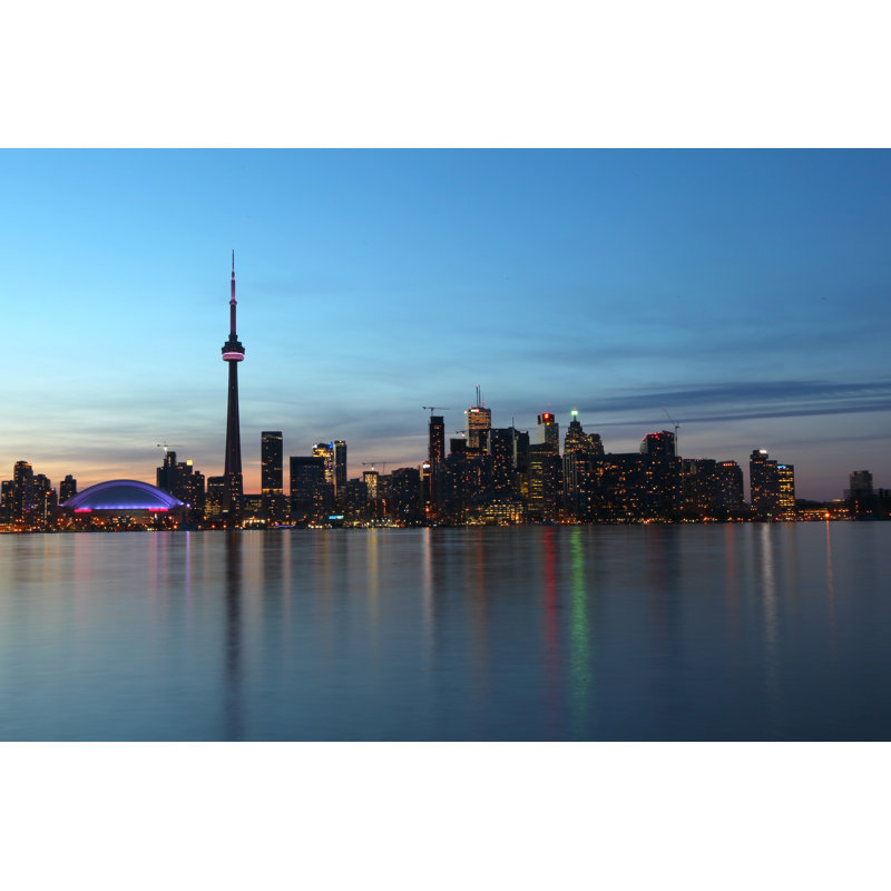 City Scape of Toronto 1 Piece Wrapped Canvas Wall Art, 51cm H x 76cm W