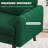 Hessville Sofa 56.3" sofas Corduroy Round Arm Apartment Loveseat-484378014