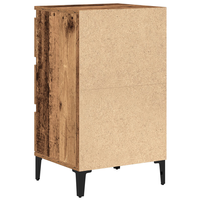Bedside Cabinet, Old Wood