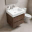 Meuble-lavabo simple mural 24 po avec surface solide avec trop-plein, 24 po, pré-assemblé-303615349-313203126-330642045