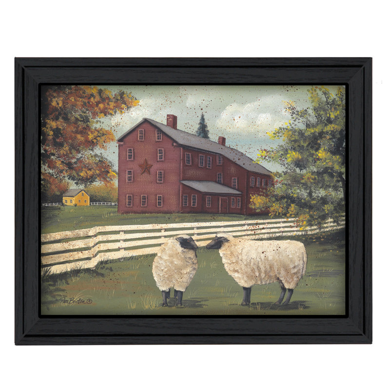 Hancock Sheep 1 - Peinture encadrée