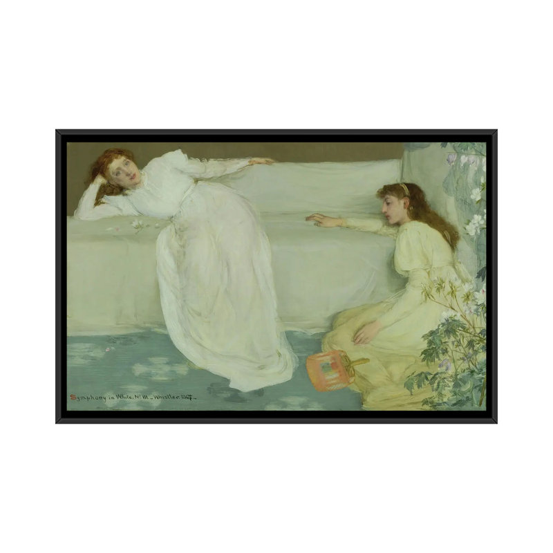 Print, 101.6 cm H x 152.4 cm W x 4.445 cm D, Black