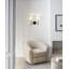 Barbara Barry Key Bathroom Bedroom Wall Fixture With White Linen Shade-317806891-317806892-317806888