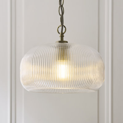 1 - Light Antique Brass Pendant