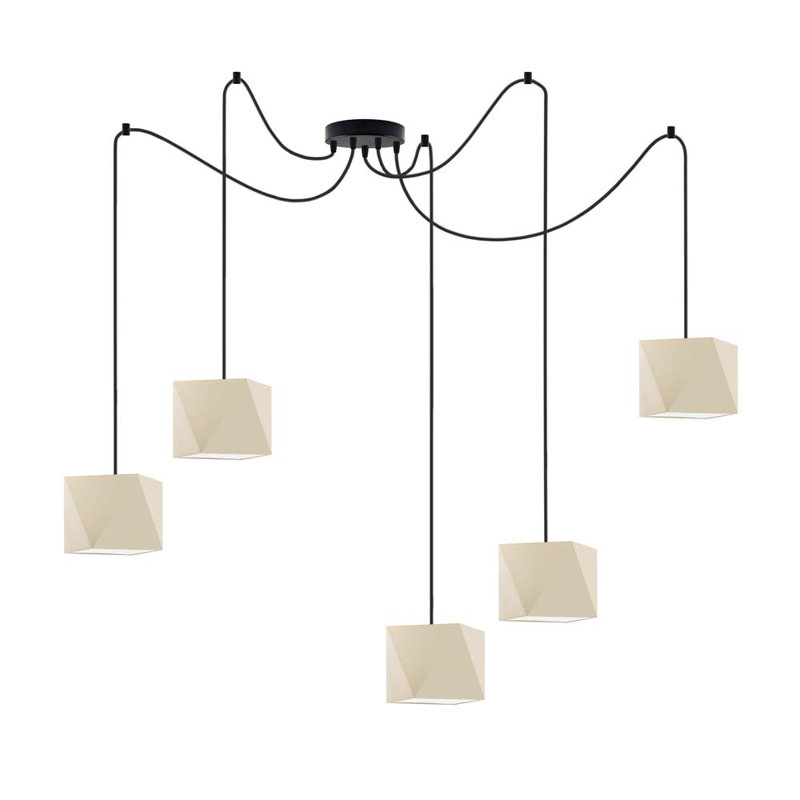 Thursa 5 - Light Pendant, Light Brown