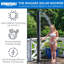 Douche solaire extérieure réglable Swimline