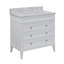 Ensemble de meuble-lavabo simple 30 po avec armoire blanche et comptoir en marbre de Carrare Francfort-1811490143-1794809429