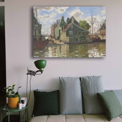 Claude Monet - peinture sur toile tendue