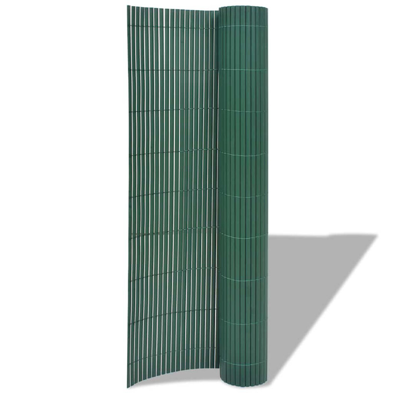 Streicher Double-Sided Garden Fence, White, 90 x 300 cm