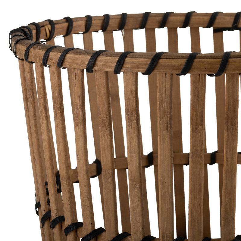 Jardinière avec support, intérieur et extérieur, H 26 po x l 15 po x P 15 po, Brun