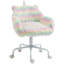 Chaise de bureau pivotante avec accoudoirs