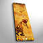 Horloge murale élégante en toile 11,8 po x 35,4 po | Toile 100% suède avec cadre 100% bois (épaisseur: 1,2 po) | Décoration élégante pour le salon, la chambre à coucher et le bureau, design intemporel