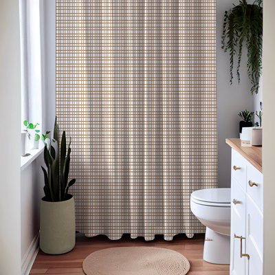 Plaid Shower Curtain
