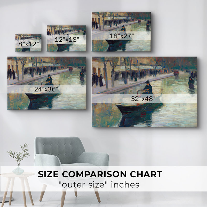 Série nautique-XVIII - Cavas enveloppés de galerie, 40 x 60