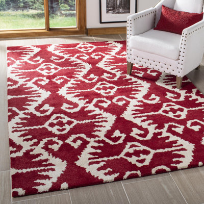 Kouerga bHand Tufted Wool Southwestern Rug