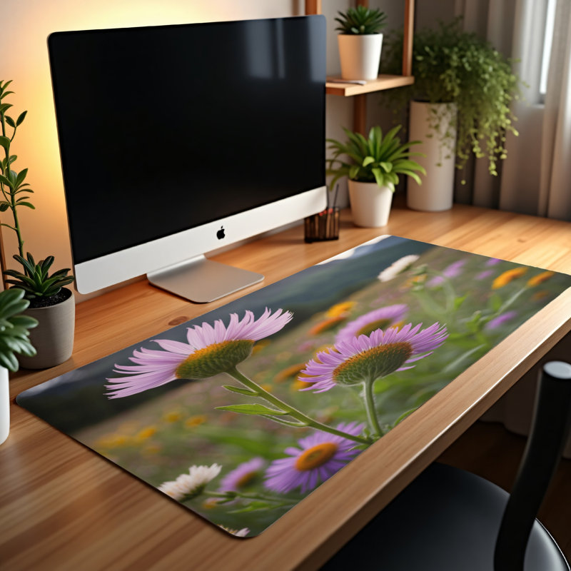 Polyester Desk Pad, 31.5x15.5