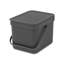 Brabantia Sort & Go 40 Litre Rubbish Bin-126075485-126075490