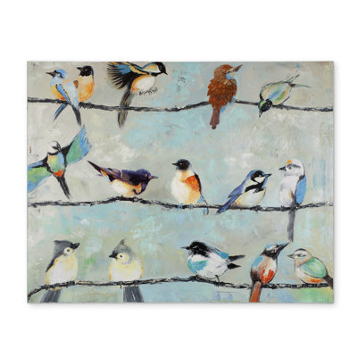 Orange Bird Placemat - Contemporary Bedroom Decor Accessory