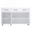 Console en bois avec 2 armoires, 3 tiroirs-965428863