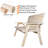 Solid Wood Cedar Outdoor Bench