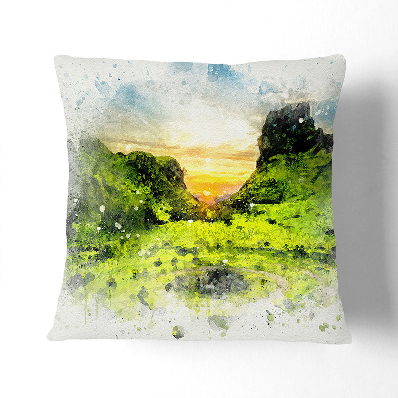 Square Cushion, 45cm H x 45cm W x 15cm D