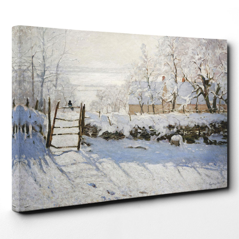 Claude Monet - Wrapped Canvas Painting, 70cm H x 100cm W