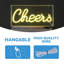 Cheers 5.9" LED Neon Sign