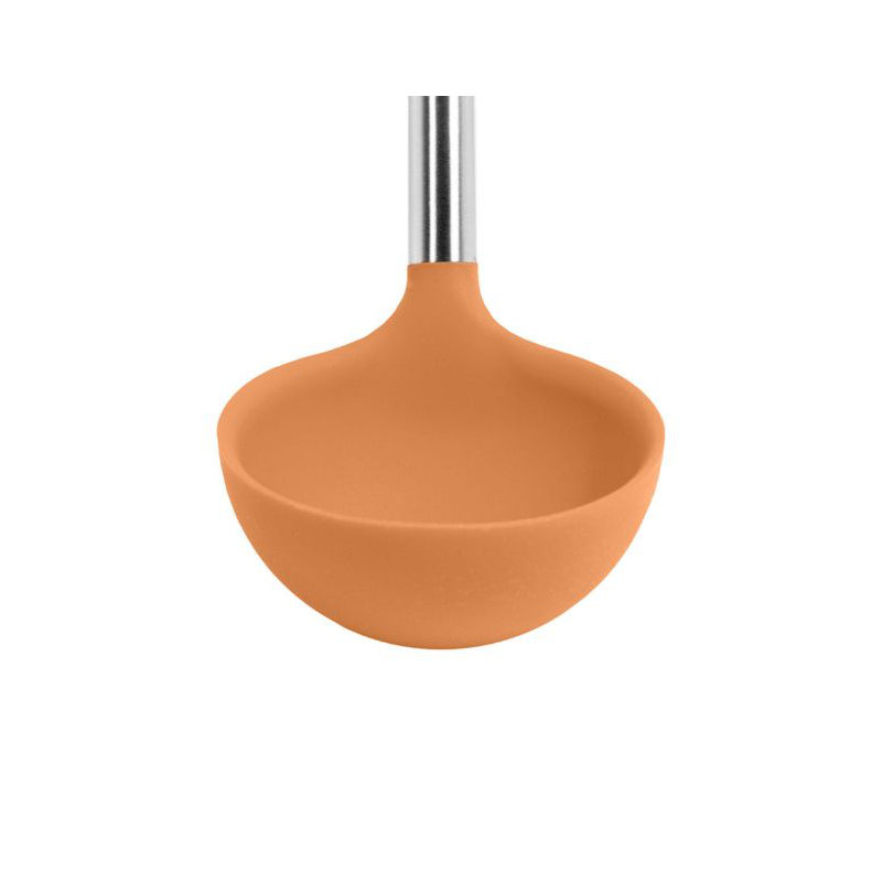 Silicone Ladle - Light Aqua, Apricot