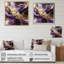 Mauve et or liquide Magic III - Art mural abstrait pour le salon-1464310162-1428066298-1464310187