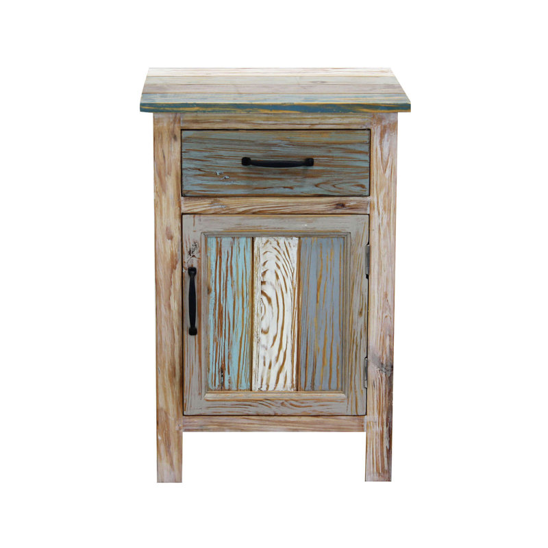 Solid Wood Bedside Table