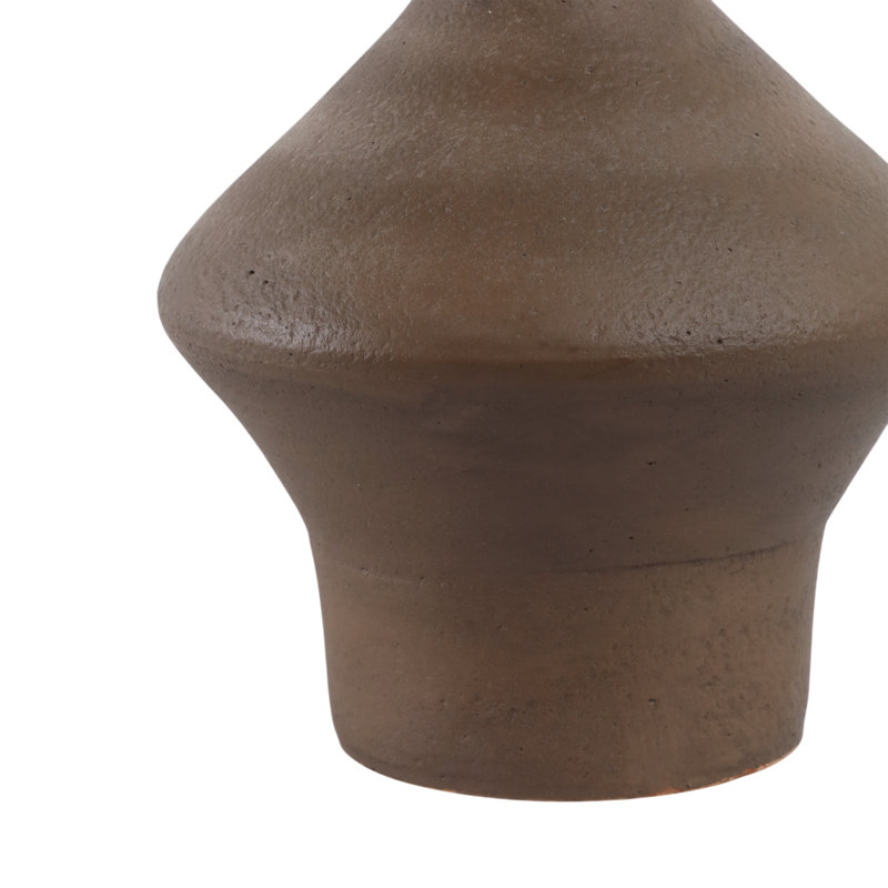 Tutwell Handmade Clay Table Vase, 12" H x 10" W x 10" D