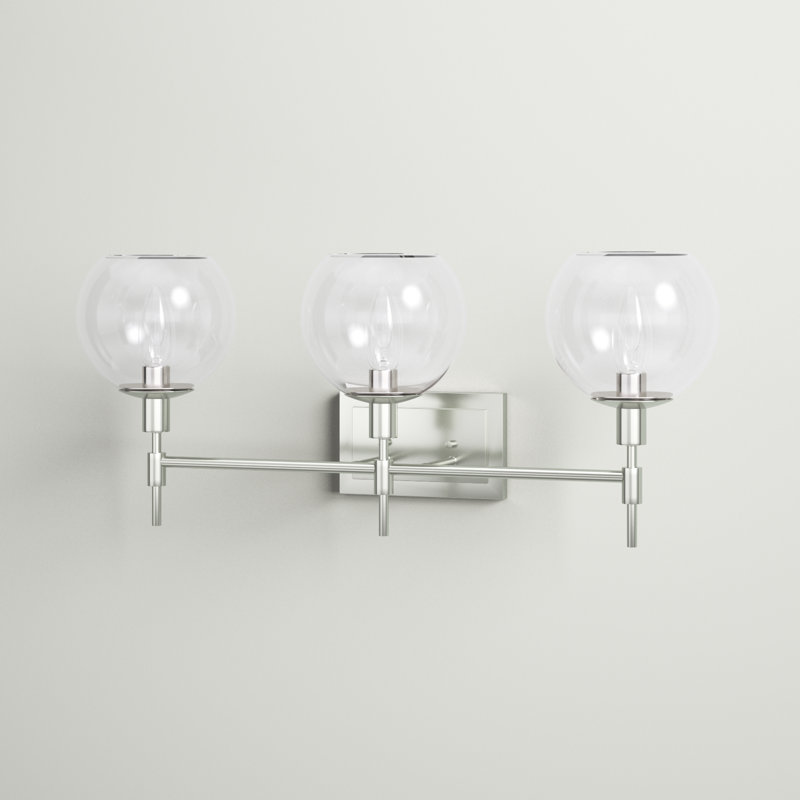 Xidane 3 - Light Dimmable Vanity Light, Sliver
