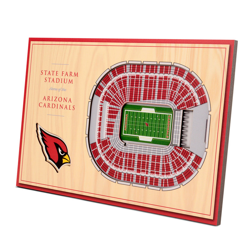 Affichage de bureau nfl 3d stadiumviews, Cardinals de l'Arizona