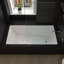 Kaldera 60" x 30" Undermount or Drop-in Bathtub in Volcanic Limestone with Internal Overflow