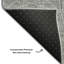 Tapis géométrique de qualité supérieure lavable à la machine AMF987 Natoma-1254039201